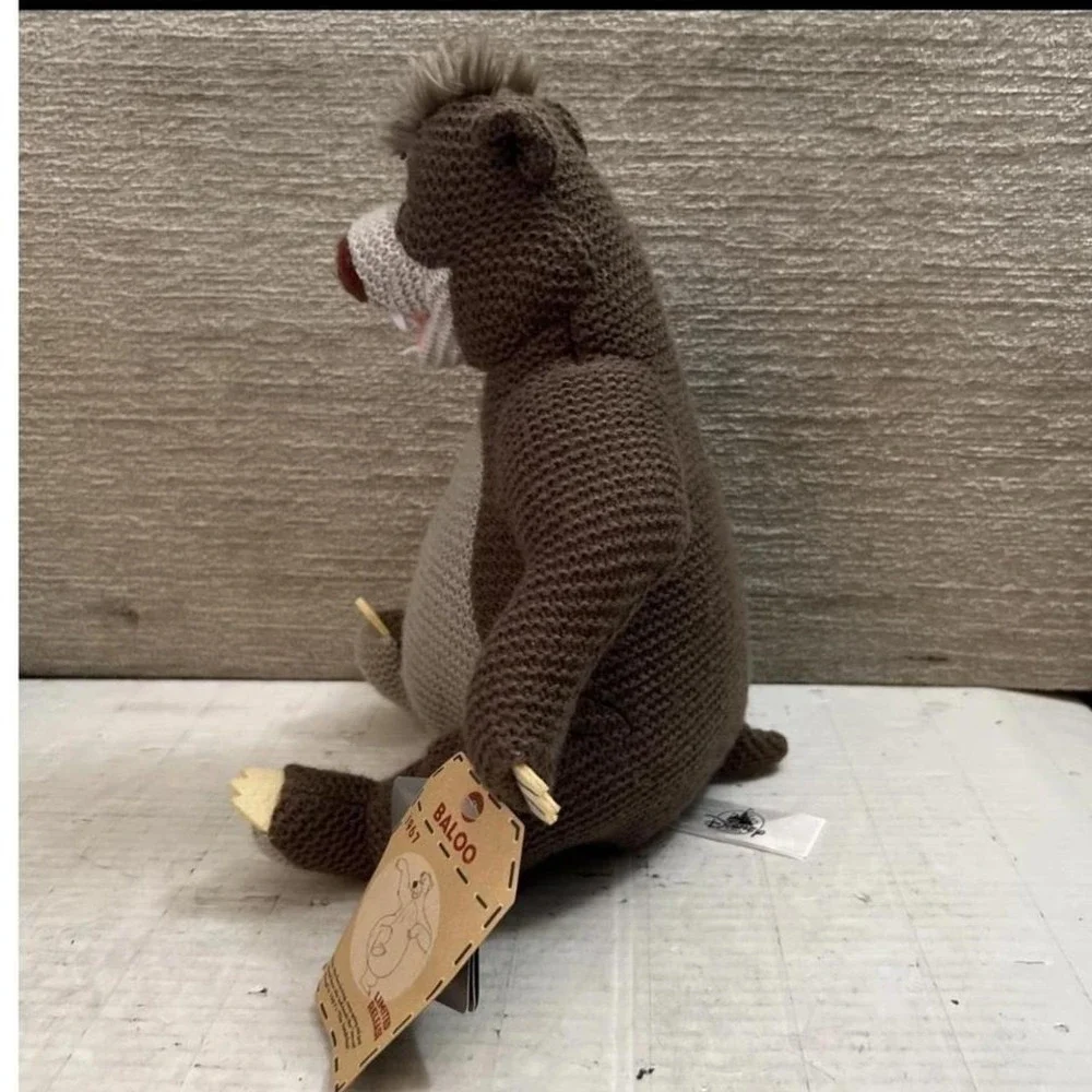 Disney Baloo The Jungle Book Knitted Plush Toy 1957 Limited Edition